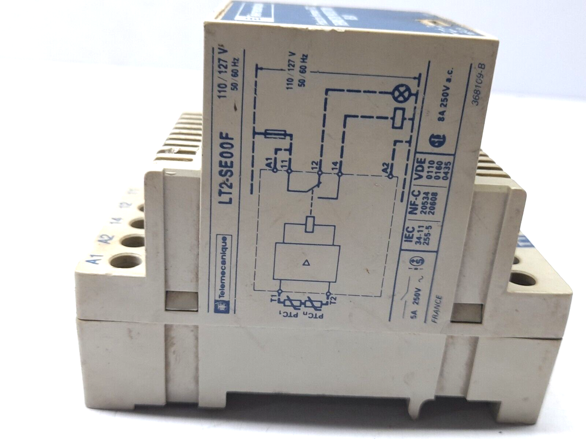 Thermistor Protection Relay 110 127V 50 60 Hz Lt2 se00F | Telemecanique Main image