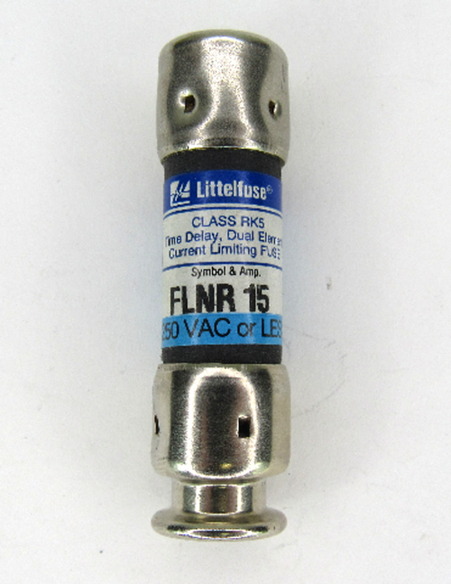 Littelfuse FLSR 15 Amp Time Delay Fuse - Dual Element Protection-Ram Automations