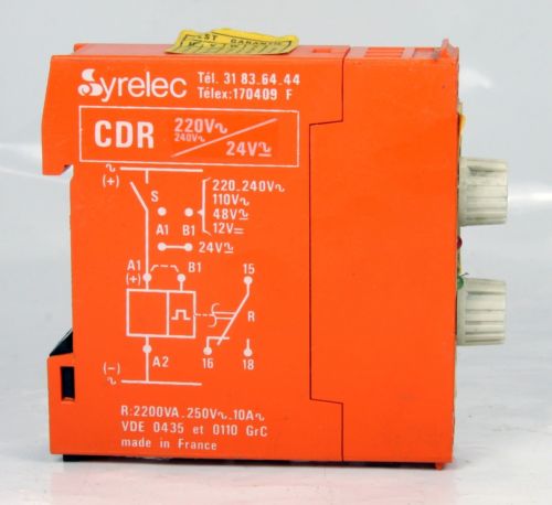 Time Relay Vde 0435 Et 0110 Grc | Syrelec