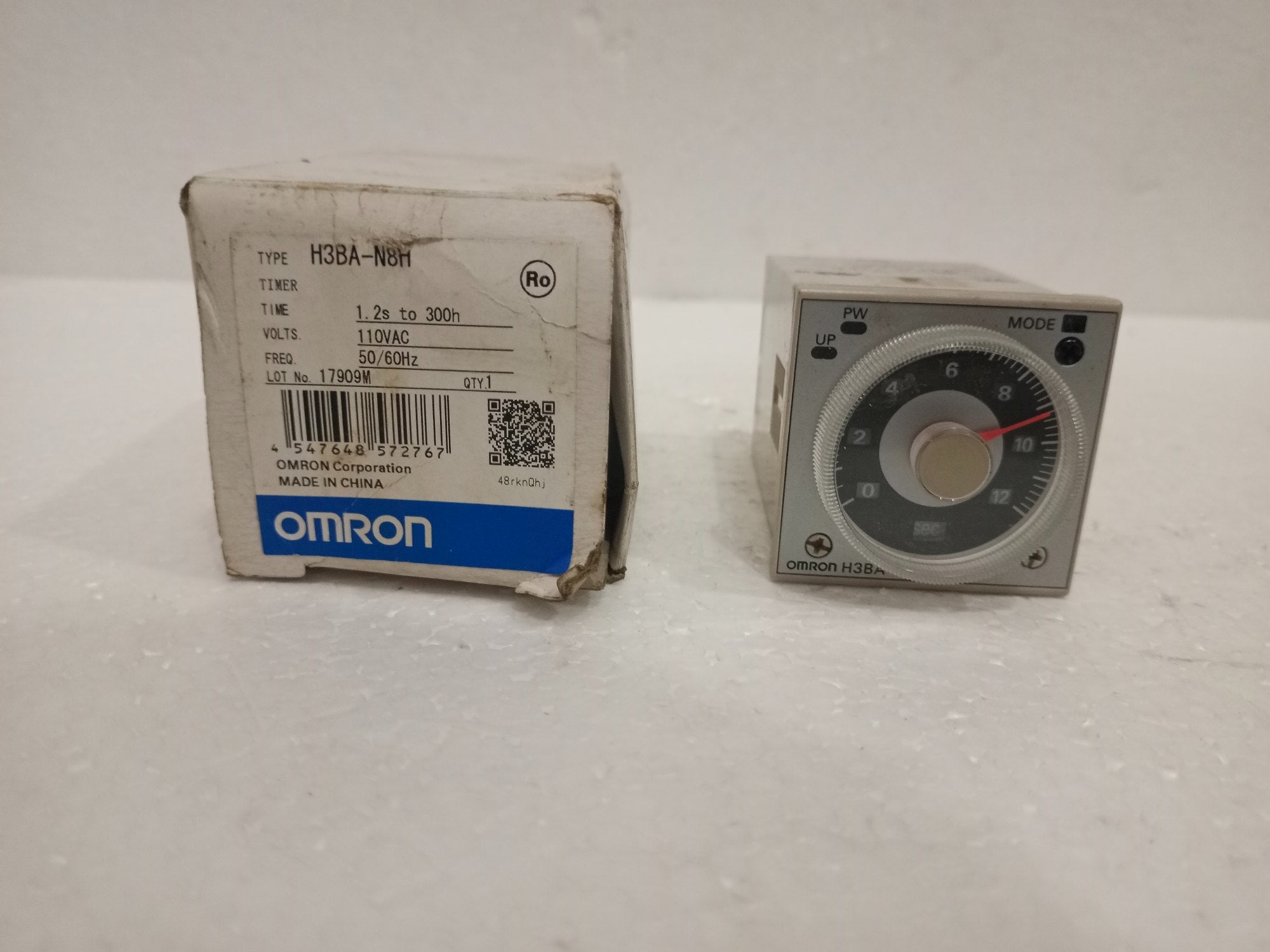 Timer 110Vac Omron H3Ba-n8H | Omron