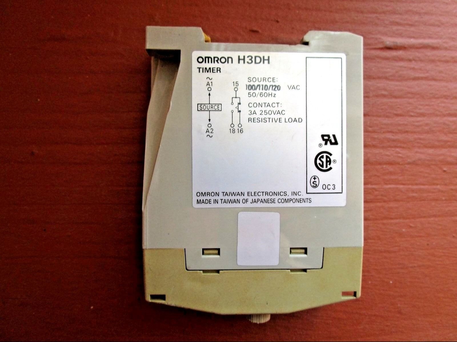 Timer 6 Sec 3A 250Vac Omron H3Dh | Omron