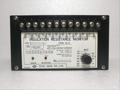 Insulation Resistance Monitor IS-3 | Toyo Keiki