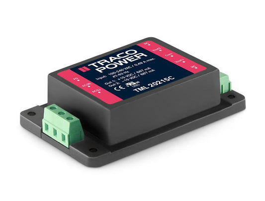 TRACO POWER SWITCHABLE POWER SUPPLY 24VDC 1250mA TML 30124 | TRACO