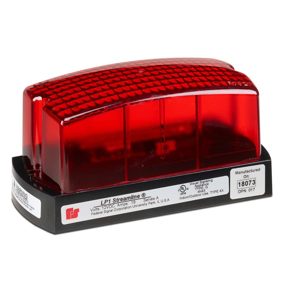 Visual Signalling Appliance Strobe Light | Federal Signal