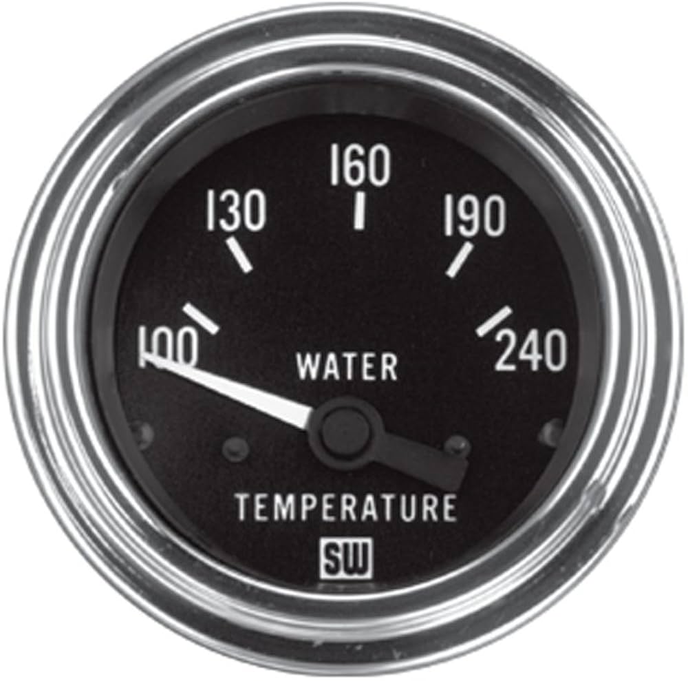 Water Temperature Electric Gauge Stewart Warner 82306 | Stewart Warner Main image