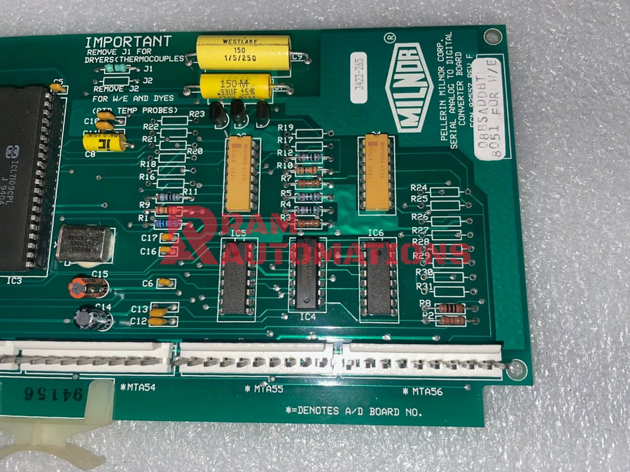 PELLERIN MILNOR 08BSDADB PCB Card - Industrial Automation-Ram Automations