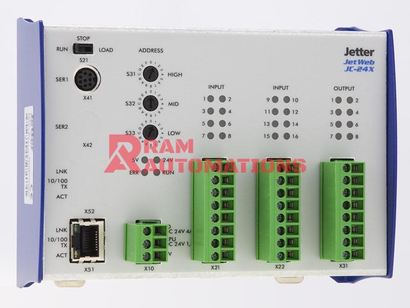 JETTER JN241 PLC Automation Controller - Industrial Control Solutions