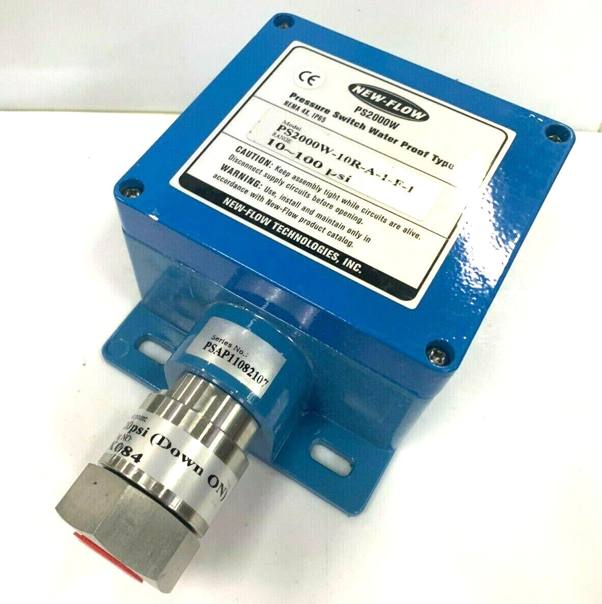 Waterproof New-Flow PS2000W Pressure Switch for Reliable Performance Main image