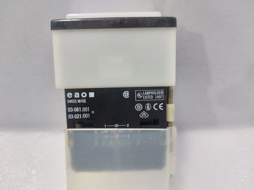 EAO 03-061.001 White Lamp Holder - 60V 1.2W for Driller Consoles-Ram Automations