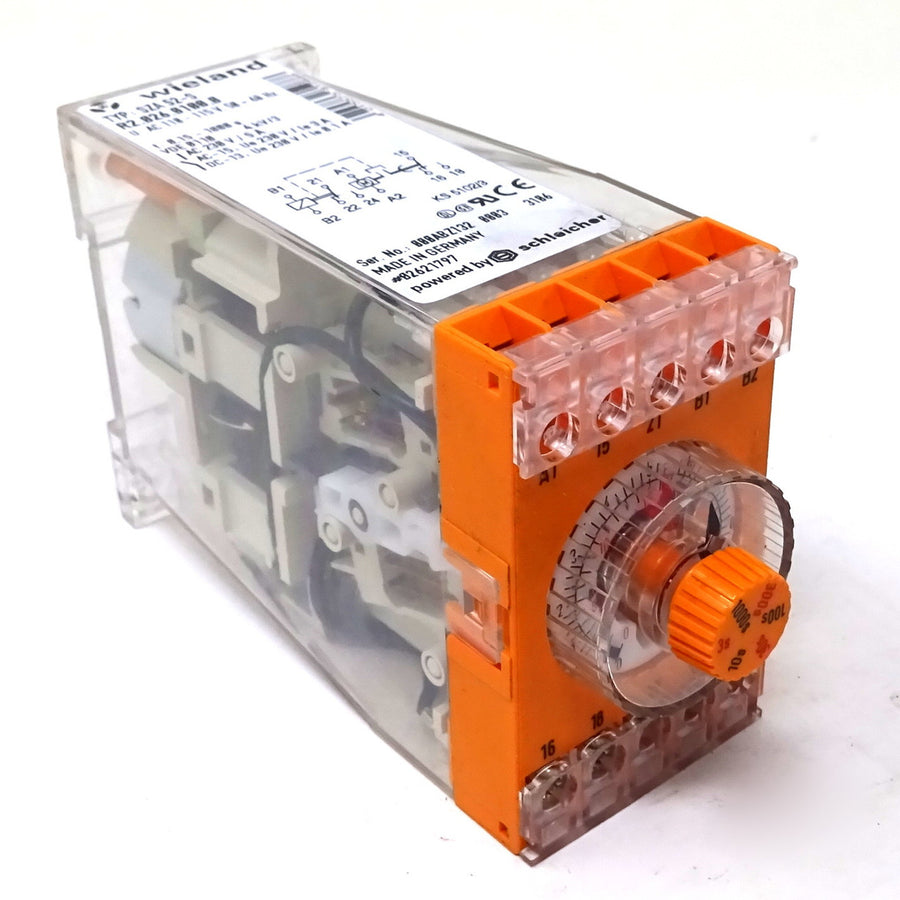 Wieland SZA 52 Timer Relay – Industrial Automation Control-Ram Automations