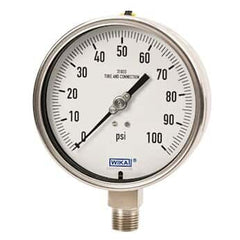 0 TO 100 PSI Pressure Gauge | Wika