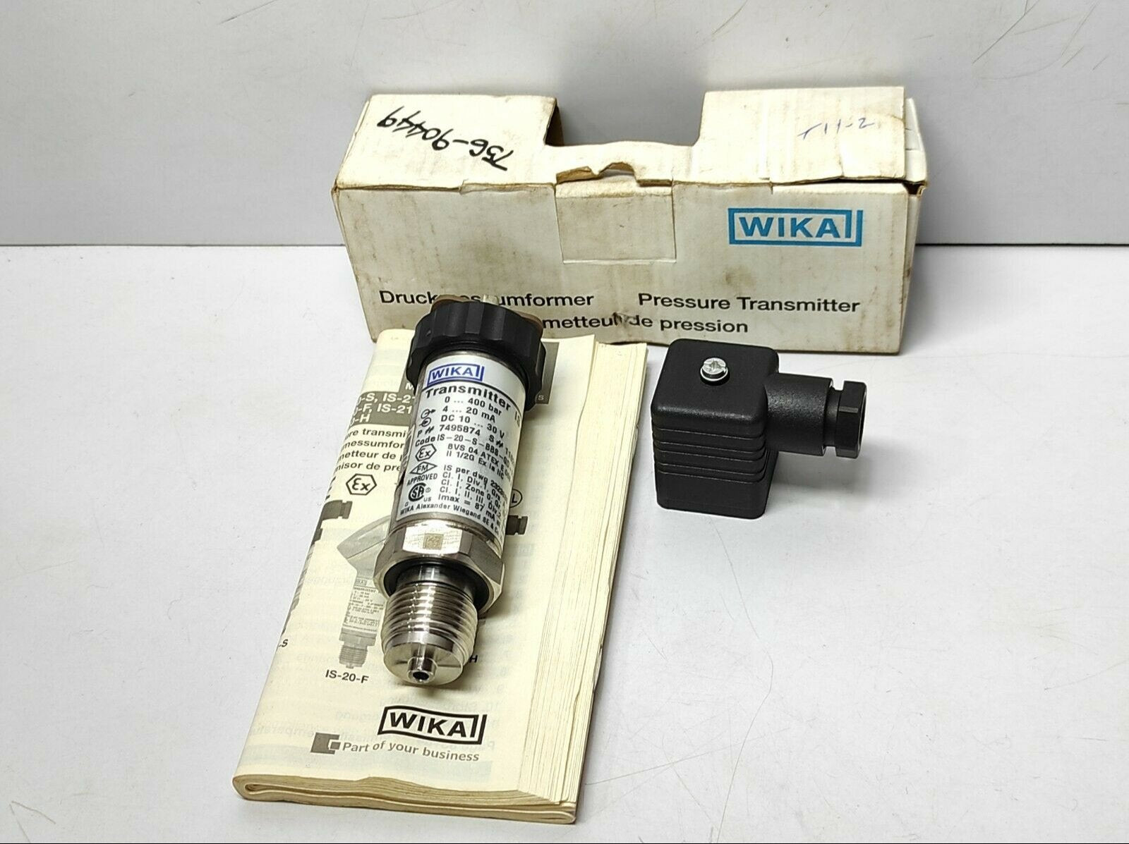 WIKA IS-20-S: Dependable Pressure Transmitter | WIKA Main image