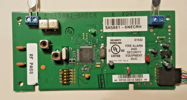 Honeywell Wireless Receiver SA5881-6NECR REV A - Fire Alarm System-Ram Automations