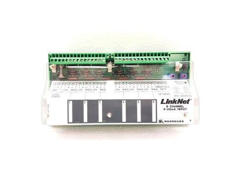 Woodward 9905-969 LinkNet 6 Channel 4-20mA Input Module-Ram Automations