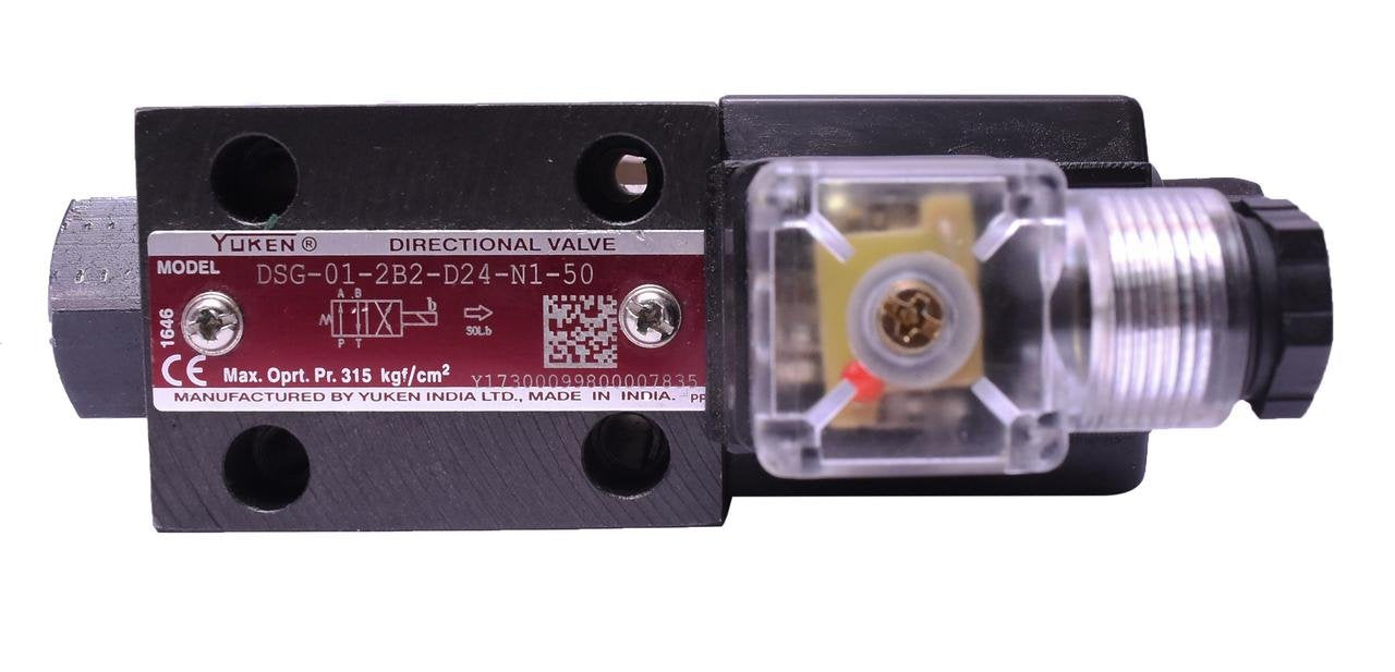 Yuken DSG-01-2B2-R110-60 H70 Directional Valve Main image