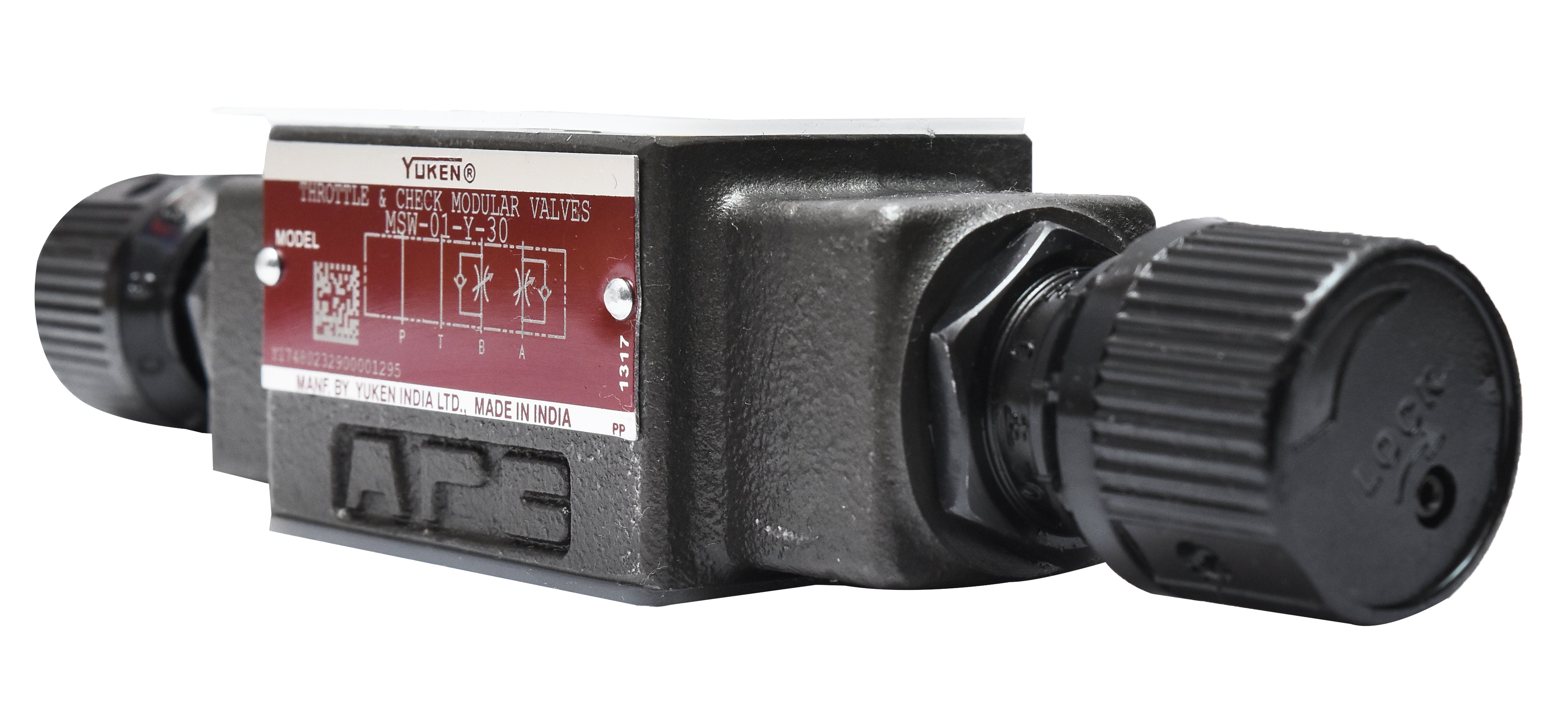 YUKEN MSW-01-X-50 Throttle and Check Modular Valve for Efficient Performance